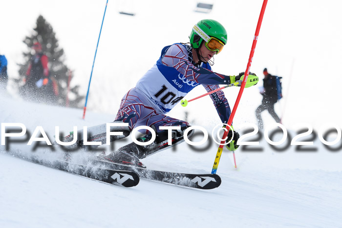 Bayerische Schülermeisterschaft Alpin Slalom 26.01.2020
