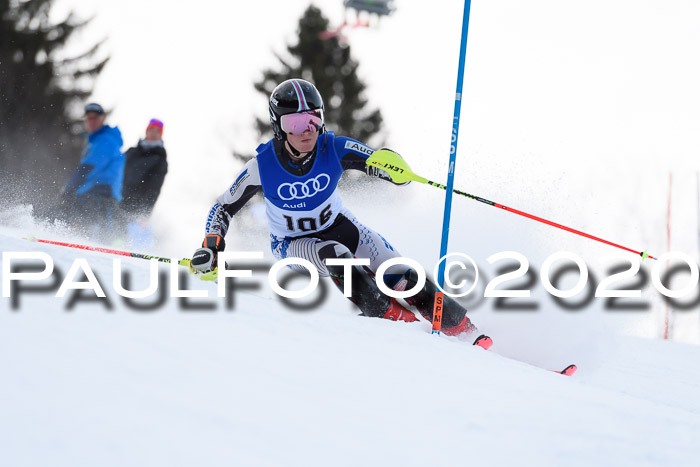 Bayerische Schülermeisterschaft Alpin Slalom 26.01.2020