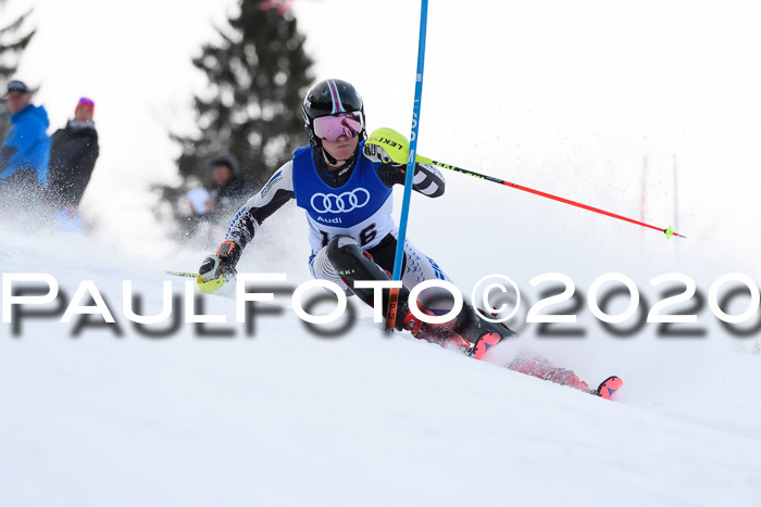 Bayerische Schülermeisterschaft Alpin Slalom 26.01.2020