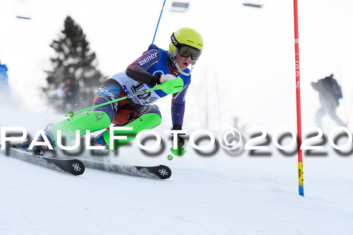 Bayerische Schülermeisterschaft Alpin Slalom 26.01.2020