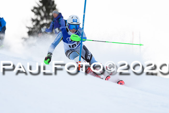 Bayerische Schülermeisterschaft Alpin Slalom 26.01.2020