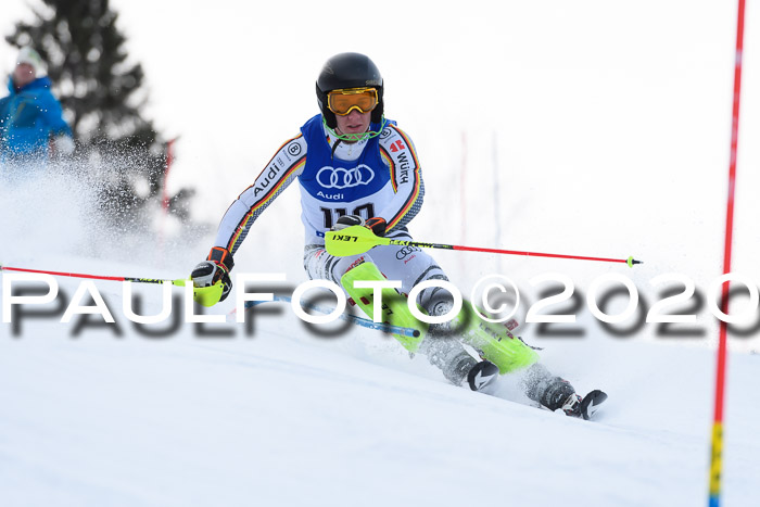 Bayerische Schülermeisterschaft Alpin Slalom 26.01.2020