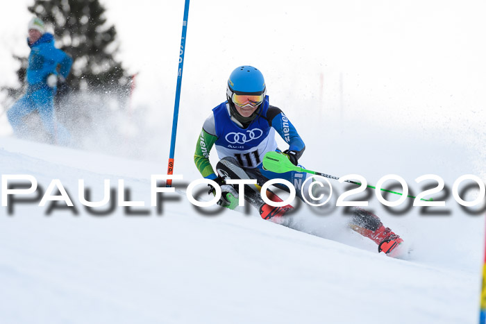 Bayerische Schülermeisterschaft Alpin Slalom 26.01.2020