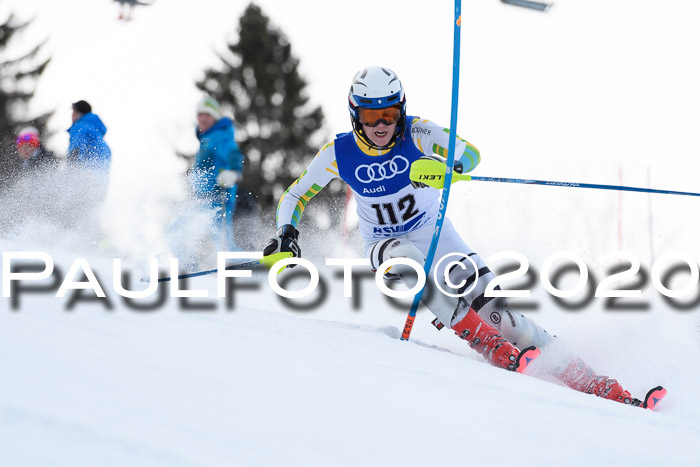 Bayerische Schülermeisterschaft Alpin Slalom 26.01.2020