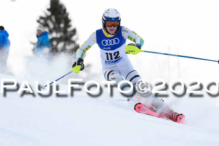 Bayerische Schülermeisterschaft Alpin Slalom 26.01.2020