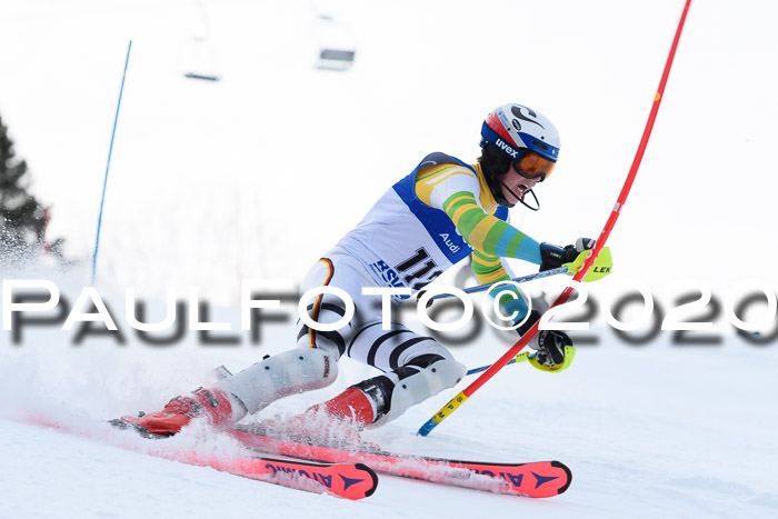 Bayerische Schülermeisterschaft Alpin Slalom 26.01.2020