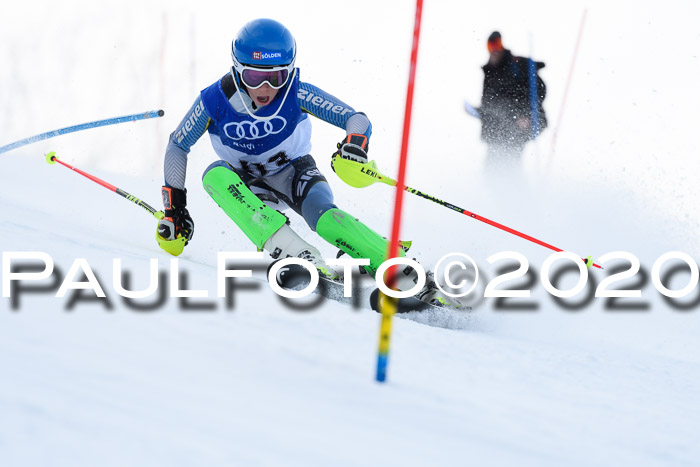 Bayerische Schülermeisterschaft Alpin Slalom 26.01.2020