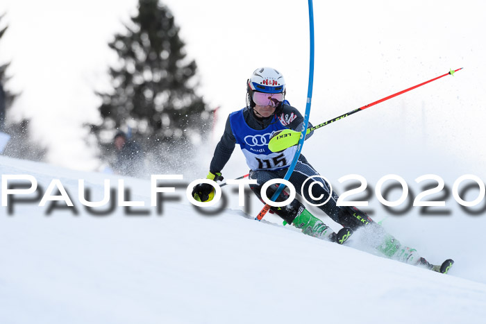 Bayerische Schülermeisterschaft Alpin Slalom 26.01.2020