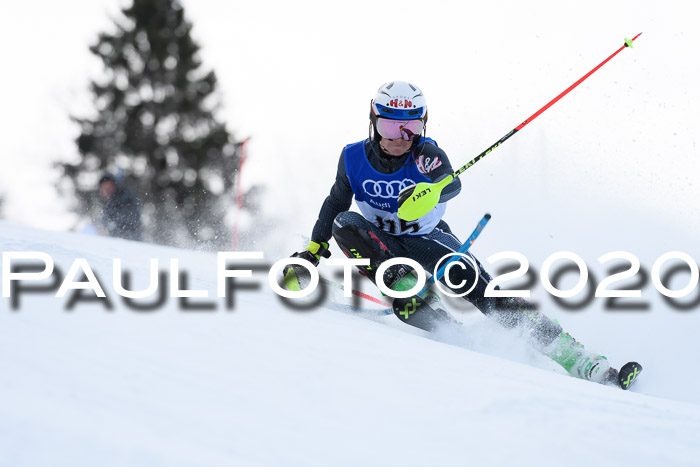 Bayerische Schülermeisterschaft Alpin Slalom 26.01.2020