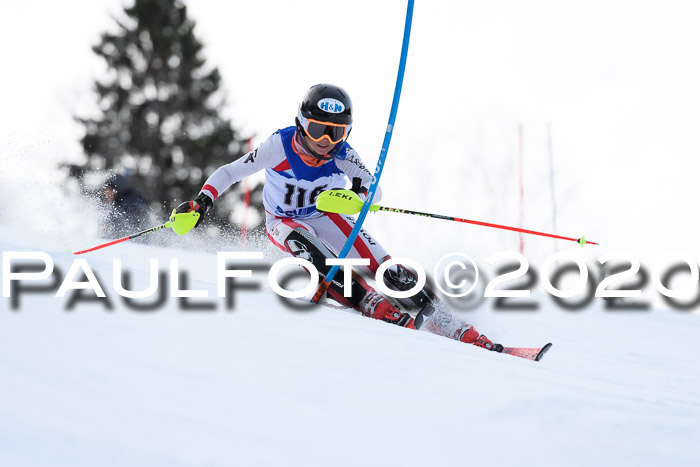 Bayerische Schülermeisterschaft Alpin Slalom 26.01.2020