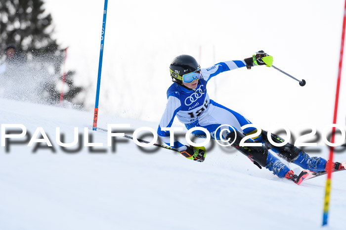 Bayerische Schülermeisterschaft Alpin Slalom 26.01.2020