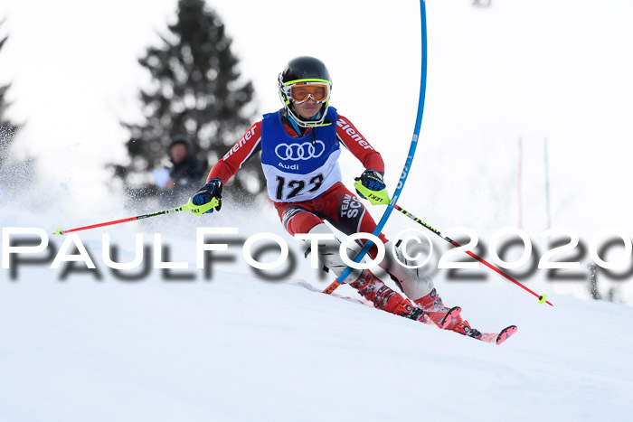 Bayerische Schülermeisterschaft Alpin Slalom 26.01.2020