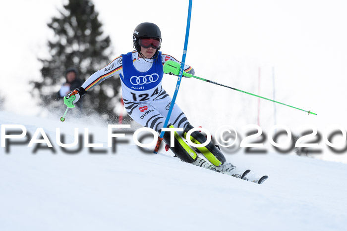 Bayerische Schülermeisterschaft Alpin Slalom 26.01.2020