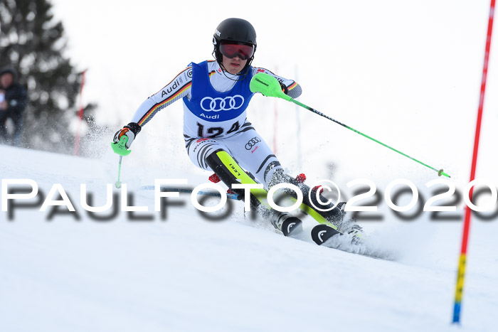 Bayerische Schülermeisterschaft Alpin Slalom 26.01.2020