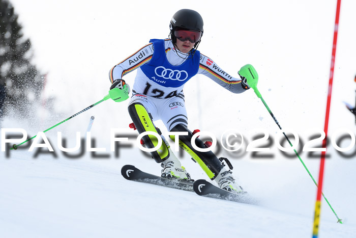 Bayerische Schülermeisterschaft Alpin Slalom 26.01.2020