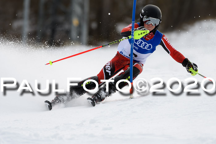 Bayerische Schülermeisterschaft Alpin Slalom 26.01.2020