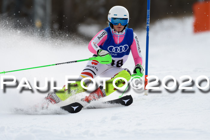 Bayerische Schülermeisterschaft Alpin Slalom 26.01.2020
