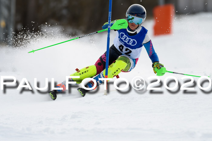 Bayerische Schülermeisterschaft Alpin Slalom 26.01.2020