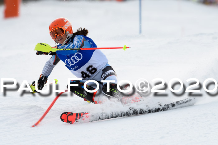 Bayerische Schülermeisterschaft Alpin Slalom 26.01.2020