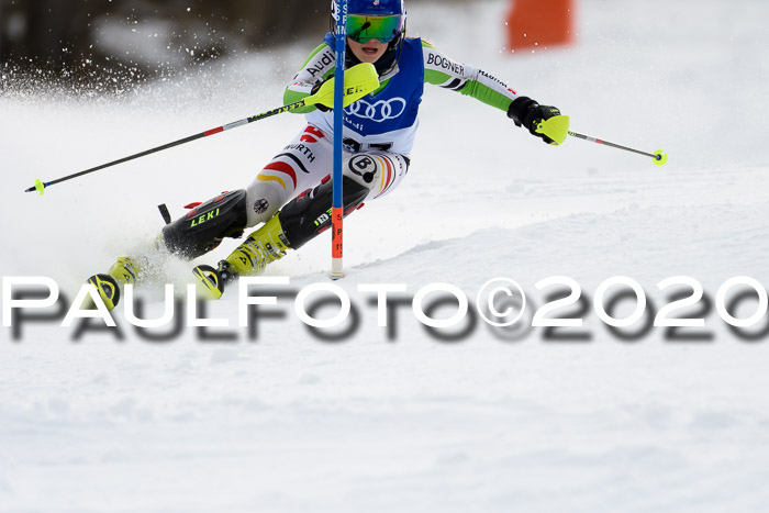 Bayerische Schülermeisterschaft Alpin Slalom 26.01.2020