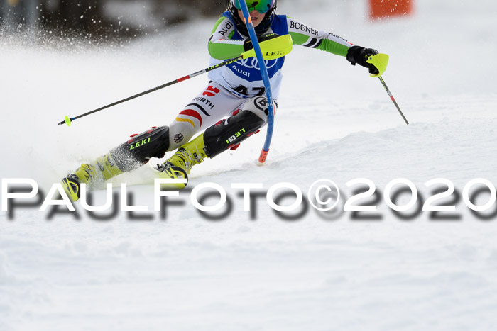 Bayerische Schülermeisterschaft Alpin Slalom 26.01.2020