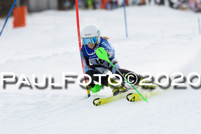 Bayerische Schülermeisterschaft Alpin Slalom 26.01.2020