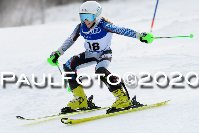 Bayerische Schülermeisterschaft Alpin Slalom 26.01.2020