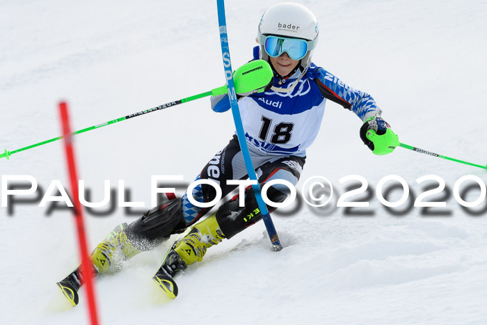Bayerische Schülermeisterschaft Alpin Slalom 26.01.2020