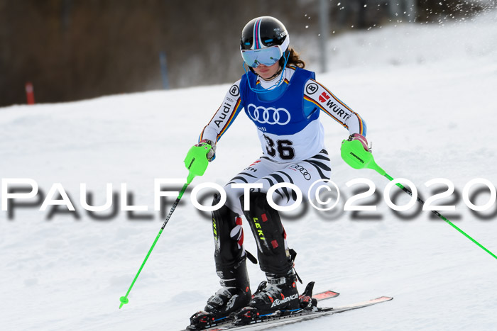 Bayerische Schülermeisterschaft Alpin Slalom 26.01.2020