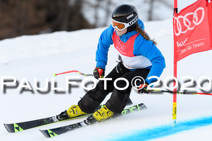 FIS + NJC Riesenslalom Damen + Herren 01.02.2020