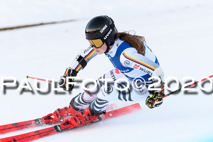 FIS + NJC Riesenslalom Damen + Herren 01.02.2020