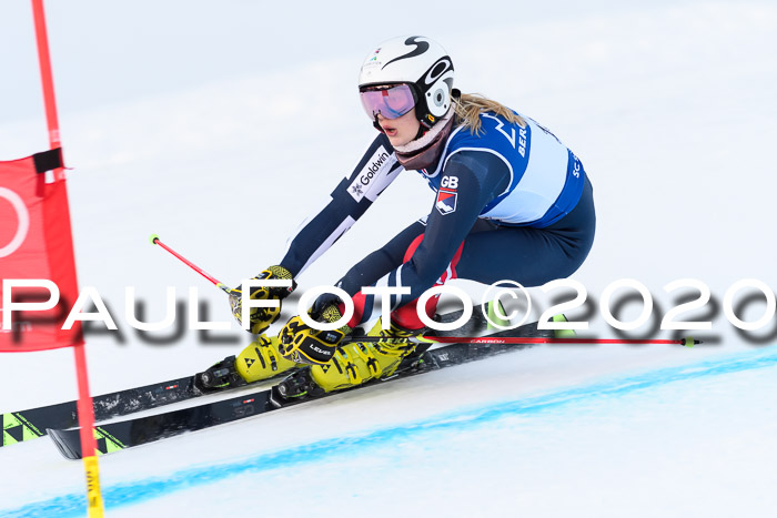 FIS + NJC Riesenslalom Damen + Herren 01.02.2020