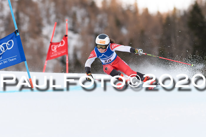 FIS + NJC Riesenslalom Damen + Herren 01.02.2020