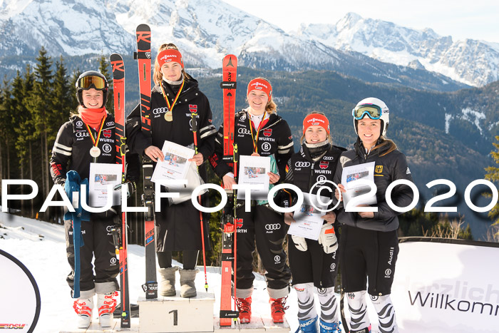 FIS + NJC Riesenslalom Damen + Herren 01.02.2020