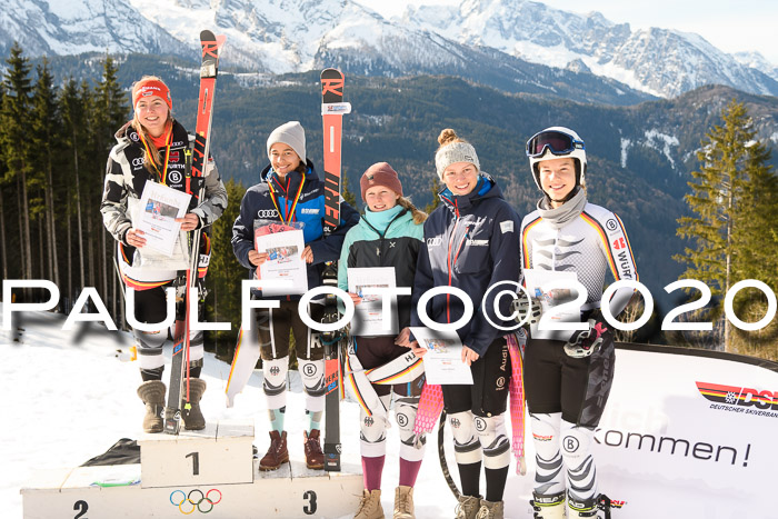 FIS + NJC Riesenslalom Damen + Herren 01.02.2020
