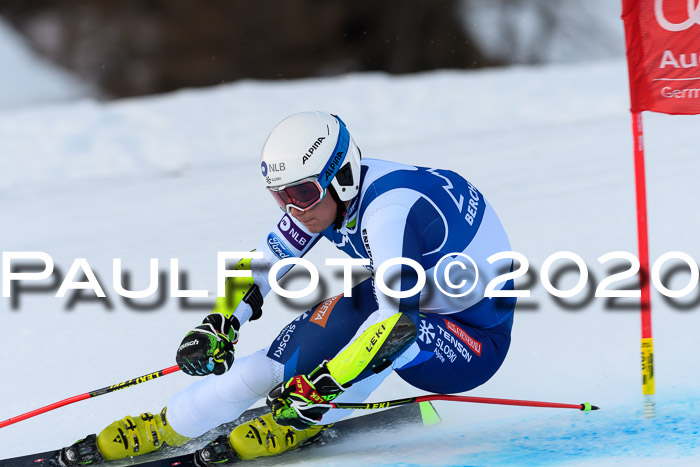 FIS + NJC Riesenslalom Damen + Herren 01.02.2020