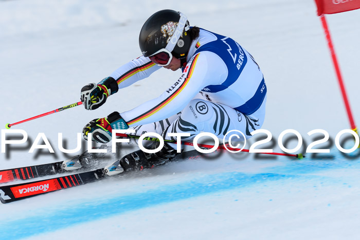 FIS + NJC Riesenslalom Damen + Herren 01.02.2020