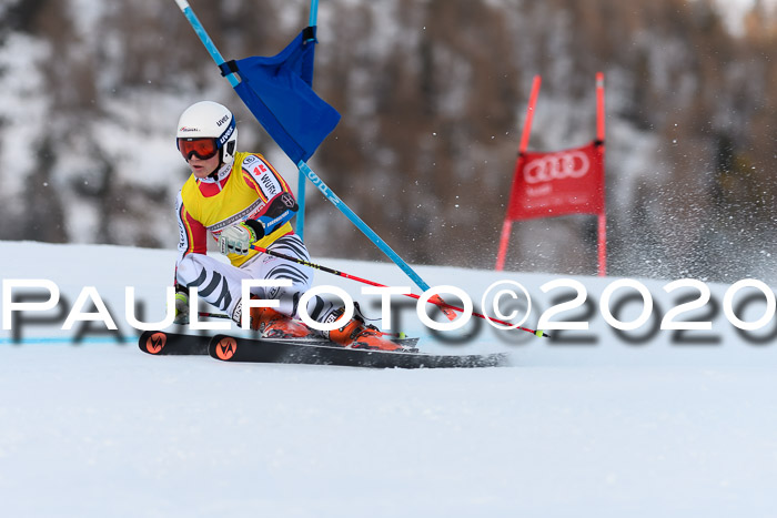 FIS + NJC Riesenslalom Damen + Herren 01.02.2020