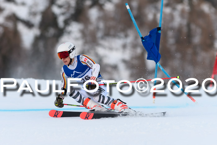 FIS + NJC Riesenslalom Damen + Herren 01.02.2020