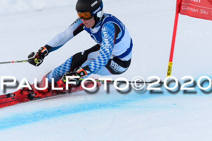 FIS + NJC Riesenslalom Damen + Herren 01.02.2020