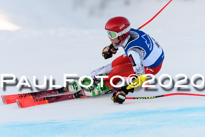 FIS + NJC Riesenslalom Damen + Herren 01.02.2020