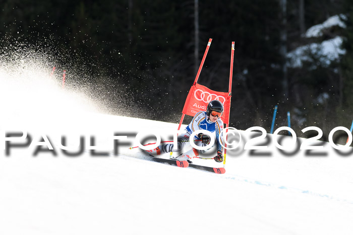 FIS + NJC Riesenslalom Damen + Herren 01.02.2020
