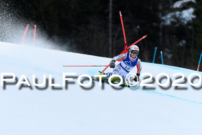 FIS + NJC Riesenslalom Damen + Herren 01.02.2020