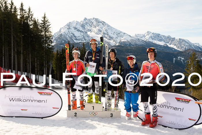 FIS + NJC Riesenslalom Damen + Herren 01.02.2020