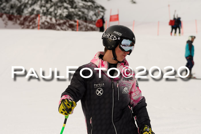 FIS Super-G, Damen + Herren, Rennen 1 + 2, 13.02.2020