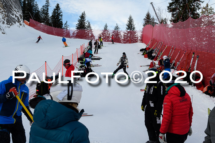 FIS Super-G, Damen + Herren, Rennen 1 + 2, 13.02.2020