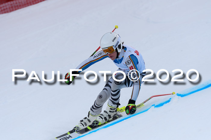 FIS Super-G, Damen + Herren, Rennen 1 + 2, 13.02.2020