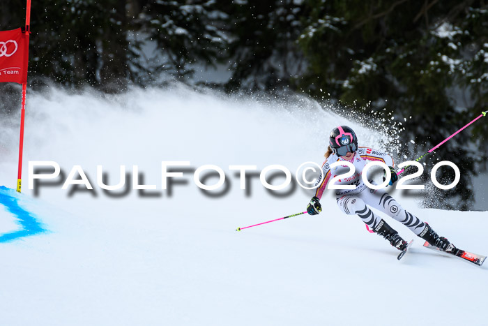 FIS Super-G, Damen + Herren, Rennen 1 + 2, 13.02.2020