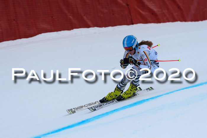 FIS Super-G, Damen + Herren, Rennen 1 + 2, 13.02.2020