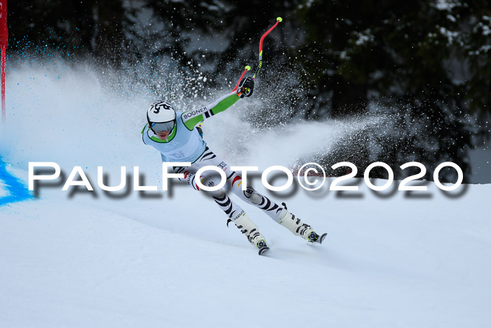 FIS Super-G, Damen + Herren, Rennen 1 + 2, 13.02.2020